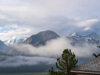 Nebelstimmung am Morgen über der Innebene